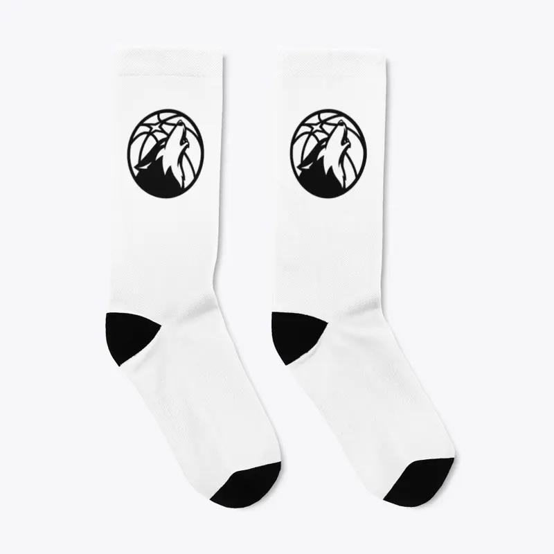 Wolfpack Logo Sock